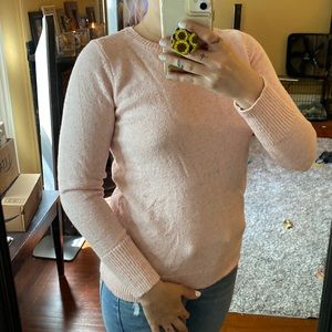 Light pink. LOFT XS sweater